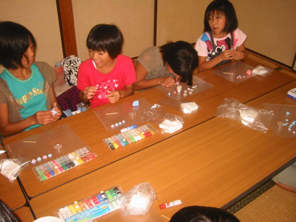 粘土細工教室