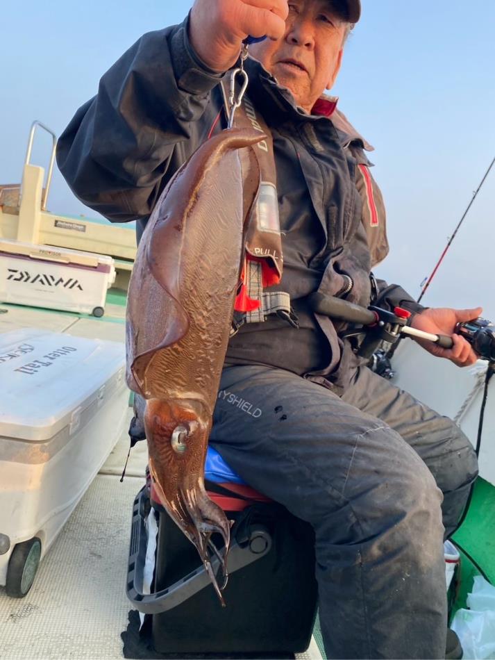 モンゴウイカ釣り