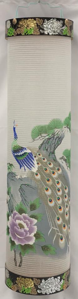 住吉 10号 松に孔雀 ビニロン ローソク用 税込6600円