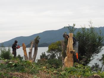 チェンソーアート