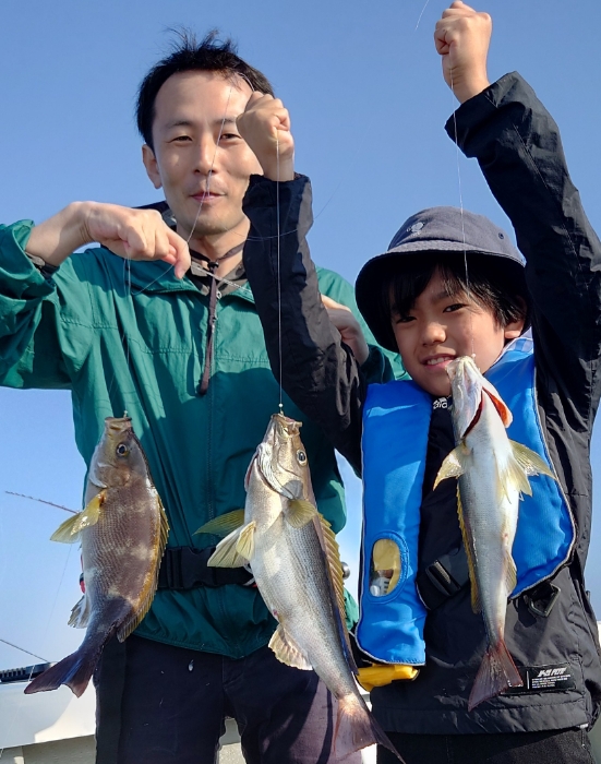 オキアミ五目釣り