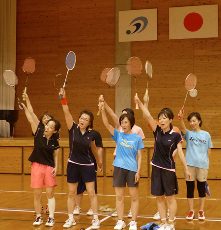 県体代表女子選手