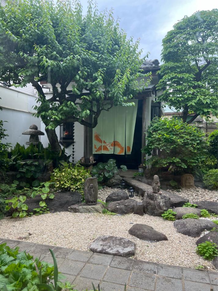 新しい暖簾