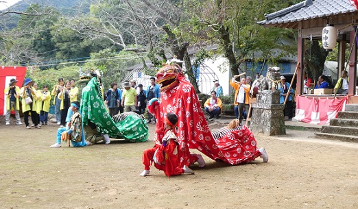 産島八幡宮例大祭開催