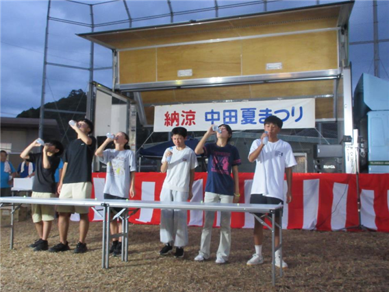 中田夏まつり開催！＊８月１４日