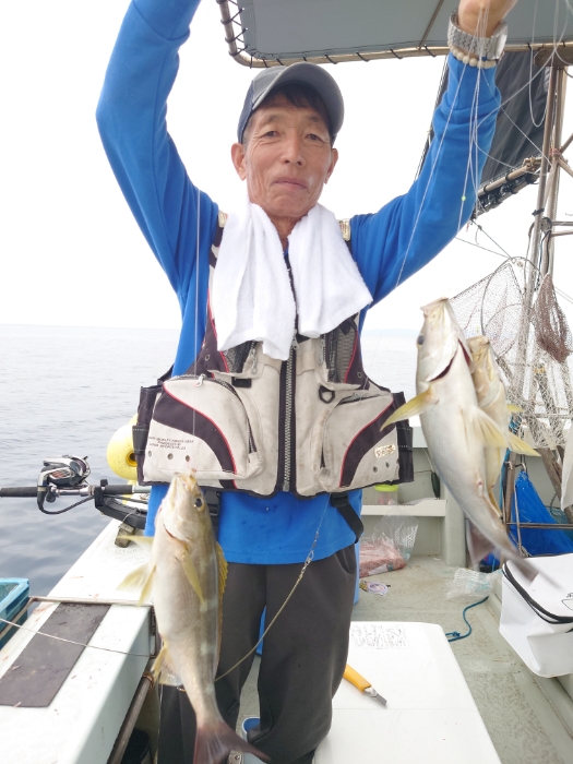 沖アミ五目釣り