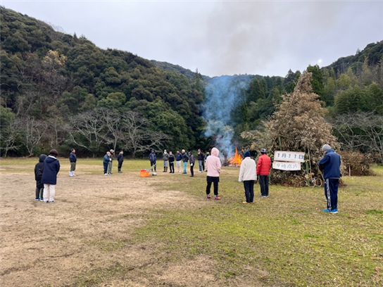 無病息災・家内安全「どんどや」開催しました