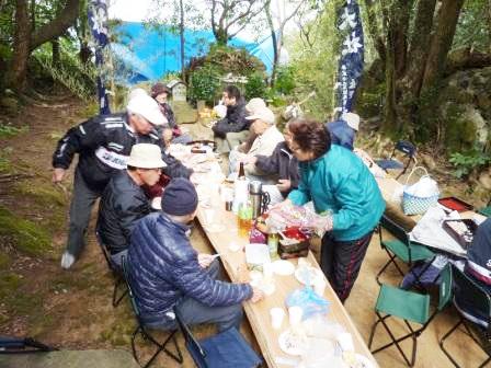 石神祭会食２