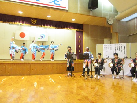 敬老会　余興