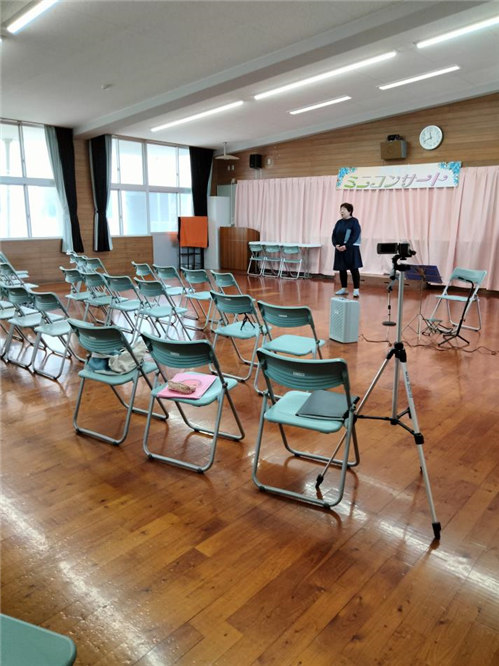 本日開演！ミニコンサート