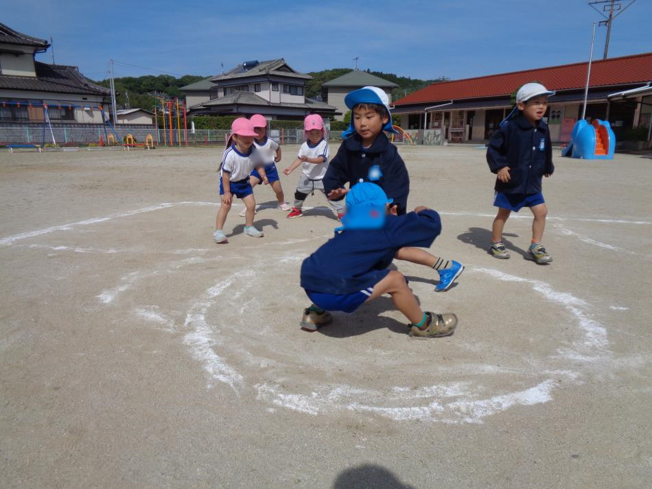 すみれ組と靴鬼をしました（ゆり）