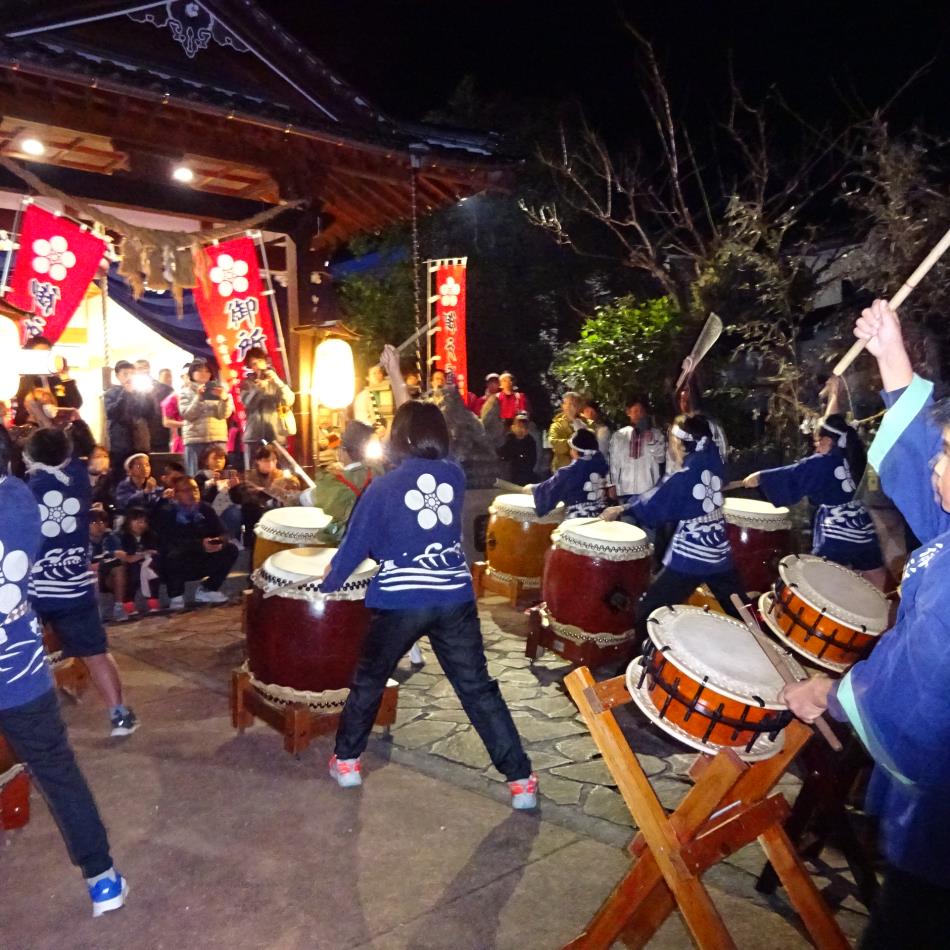 菅原神社大祭前夜祭