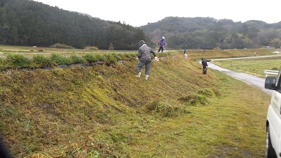 諏訪橋の作業　２