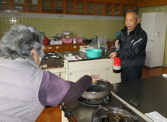 消防訓練を実施