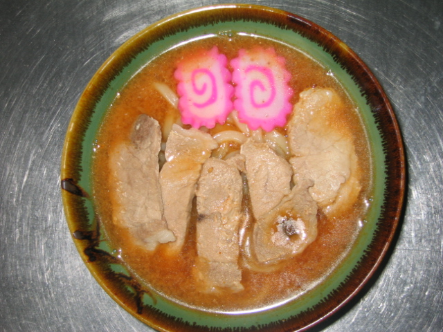 ピリ辛肉うどん