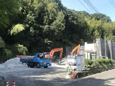 解体　9月6日　夕方