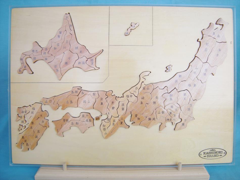 日本地図パズル 7 000円 商品紹介 かしの木学園