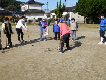 グラウンドゴルフ大会④