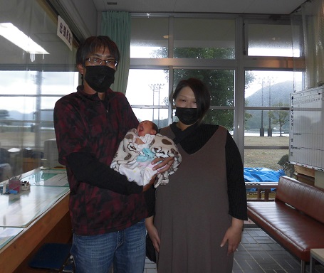 出産御祝い金贈呈式