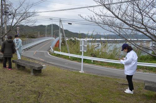 記念植樹の場所