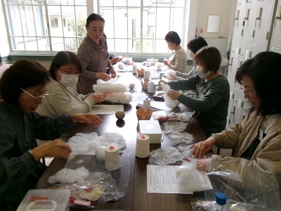 南蛮手まり教室もスタート！