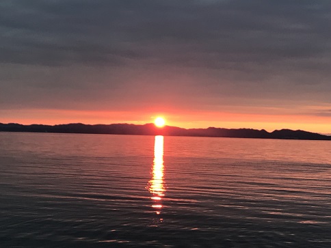 さしより夕日