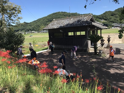 フット十五社で休憩