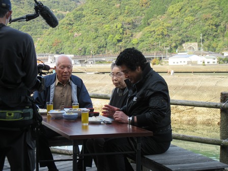 テレビ番組の収録