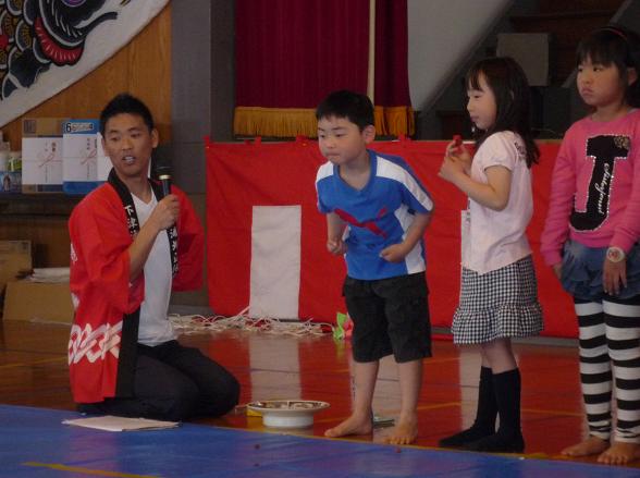 梅干しの種飛ばし