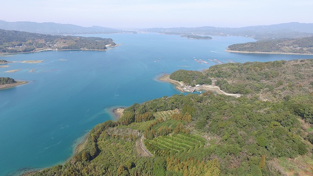 3.横島上空