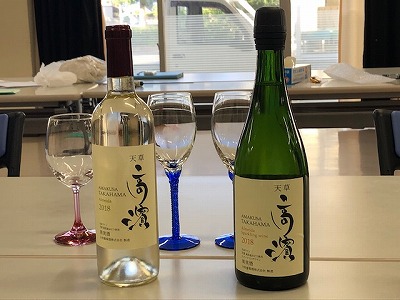 ワインラベル貼り⑧