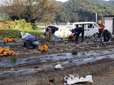 堀切花壇②