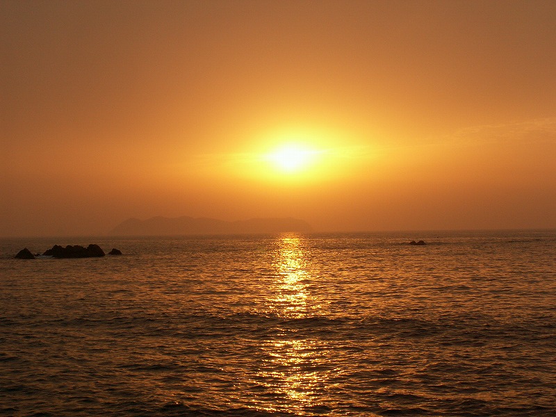 夕日①