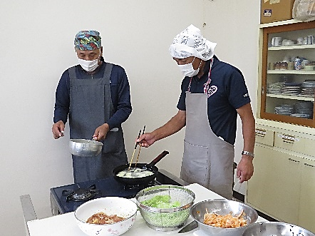 男性の料理教室２