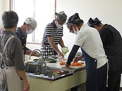 男性の料理教室１