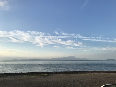 洒落た雲