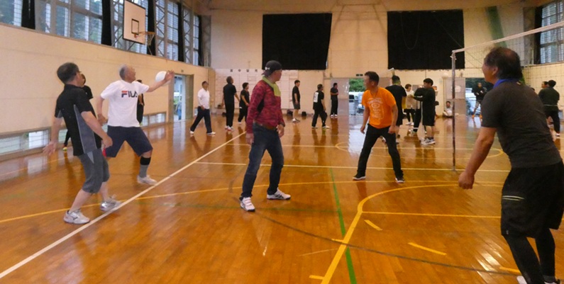 区対抗ミニバレーボール大会