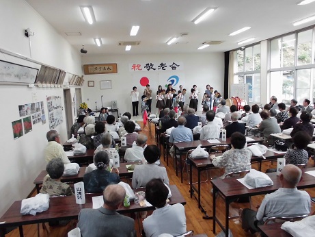 敬老会太鼓２０１８　２