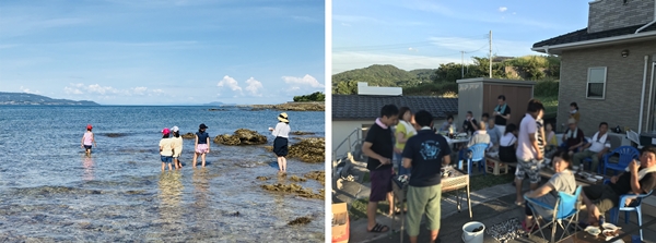 海、BBQ