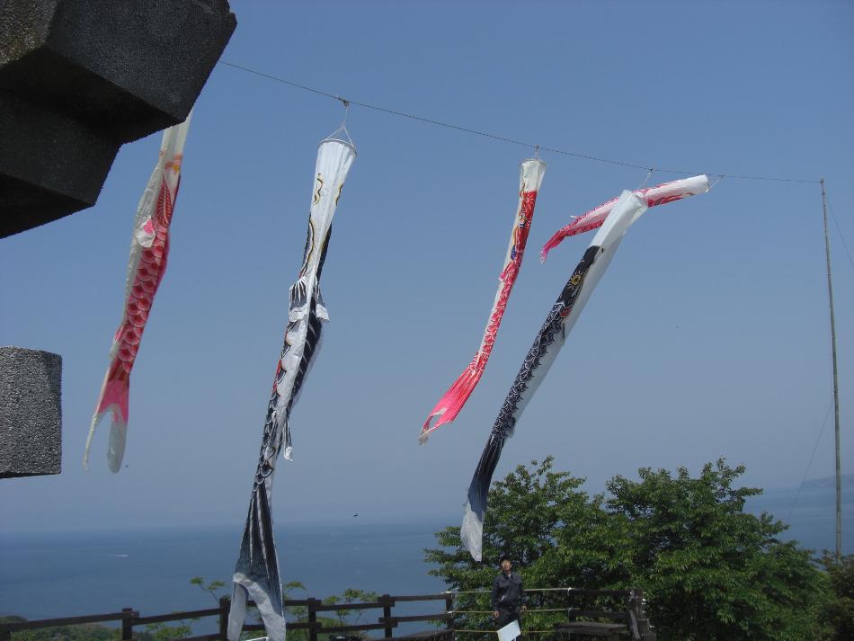 天神山鯉のぼり