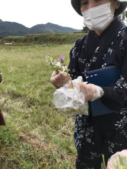 婦人部研修野草（回転360）