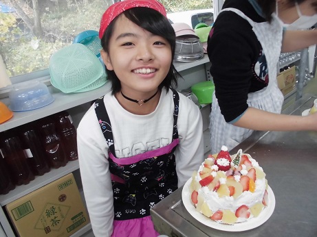 ケーキ仕上がりかれん