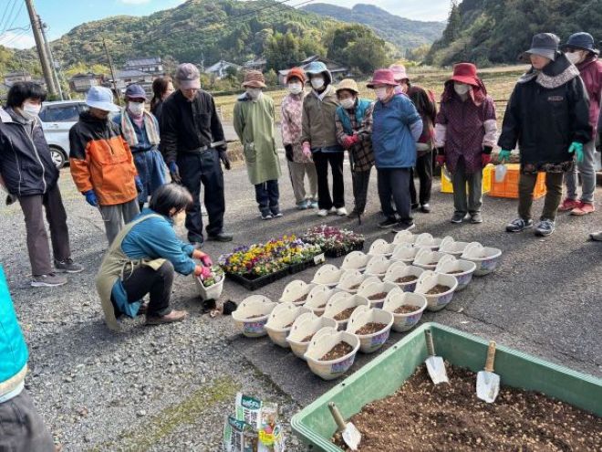 プランター植え①