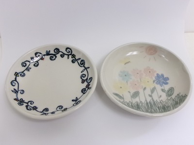 平皿絵付け2