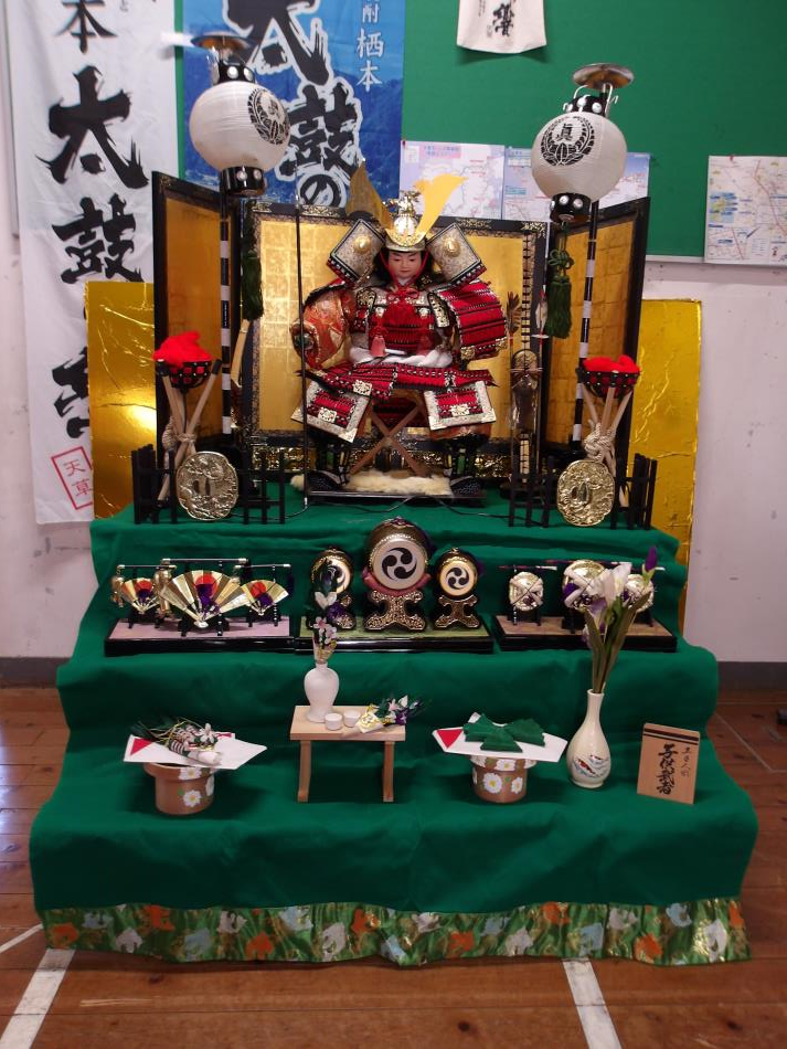 2026５五月人形・こいのぼり展示しました