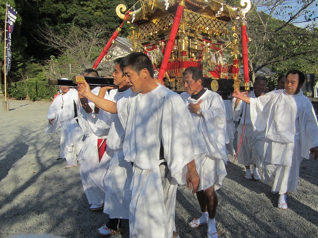 秋季例大祭神輿