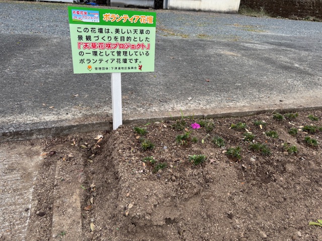 ボランティア看板