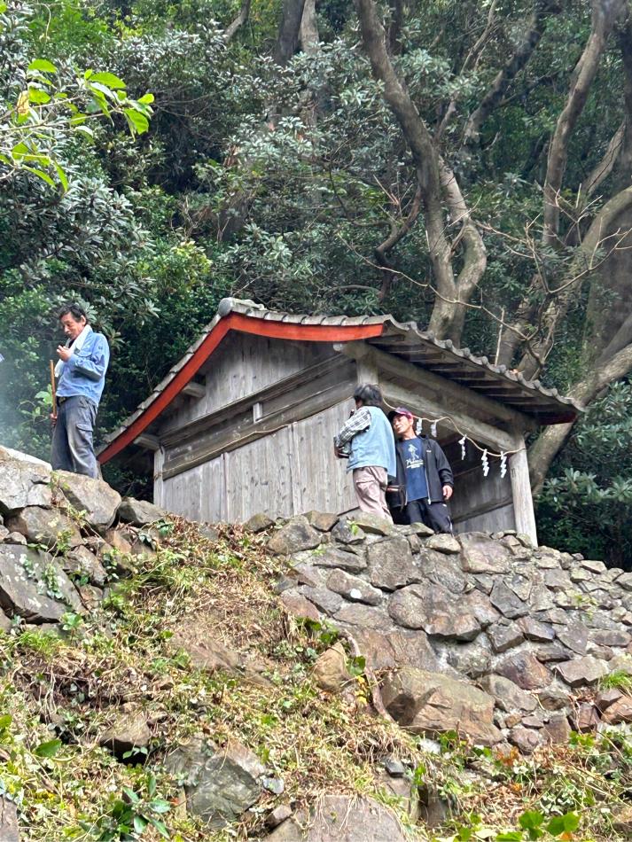 下田南鬼海地区　山神祭