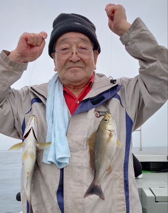 オキアミ五目釣り