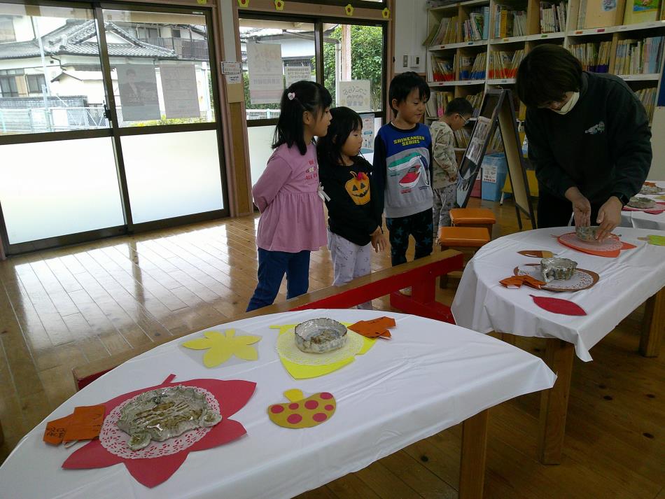 陶芸展示（ゆり）